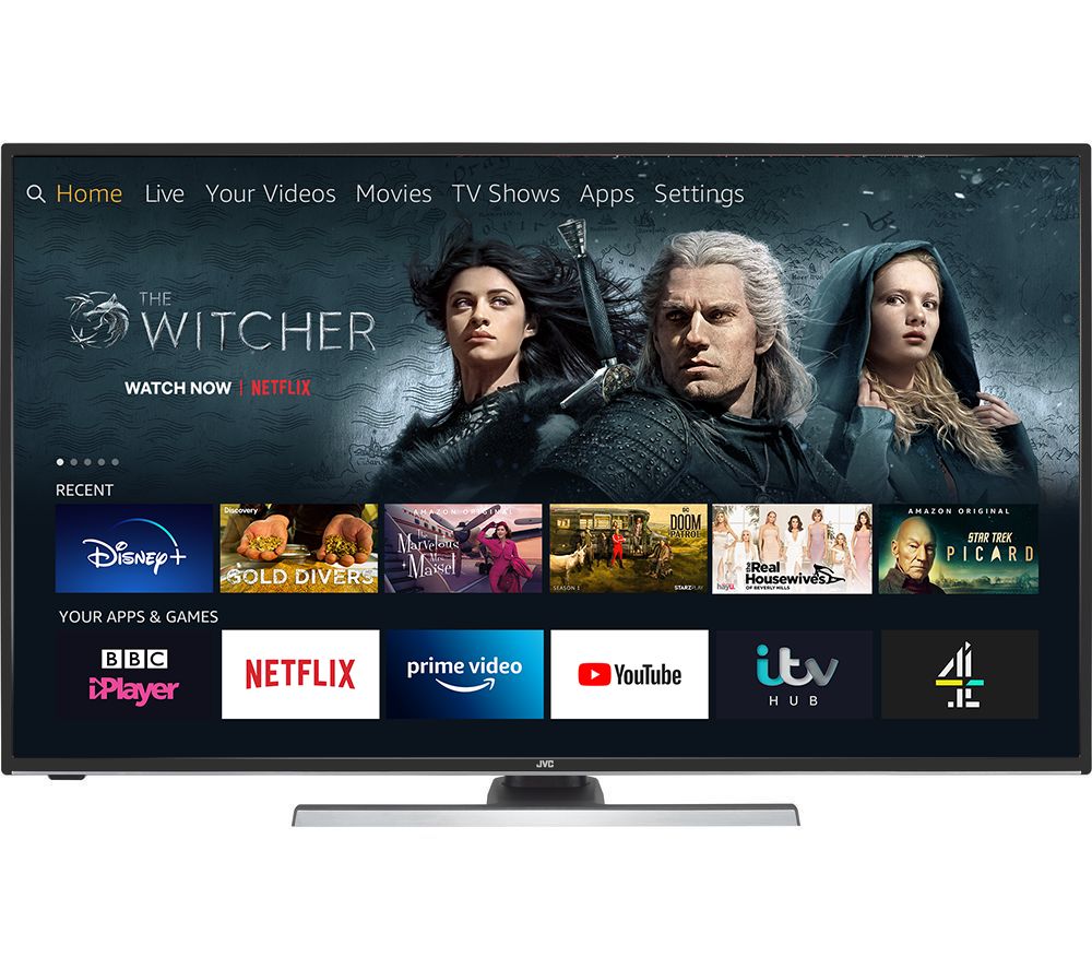 49 JVC LT 49CF890 Fire TV Edition Smart 4K Ultra HD HDR LED TV With