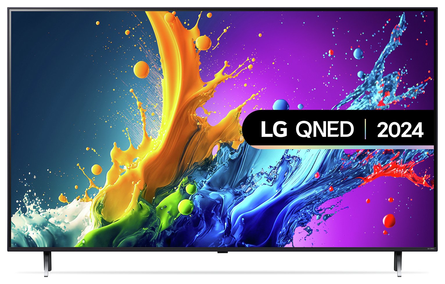 LG 50 Inch 50QNED80T6A Smart 4K UHD HDR QNED Freeview TV