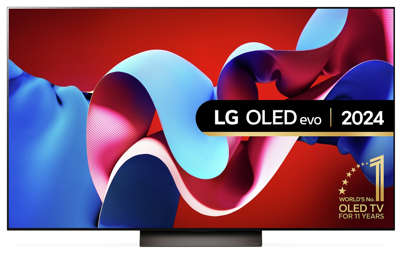 LG 65 Inch OLED65C44LA Smart 4K HDR OLED Freeview TV