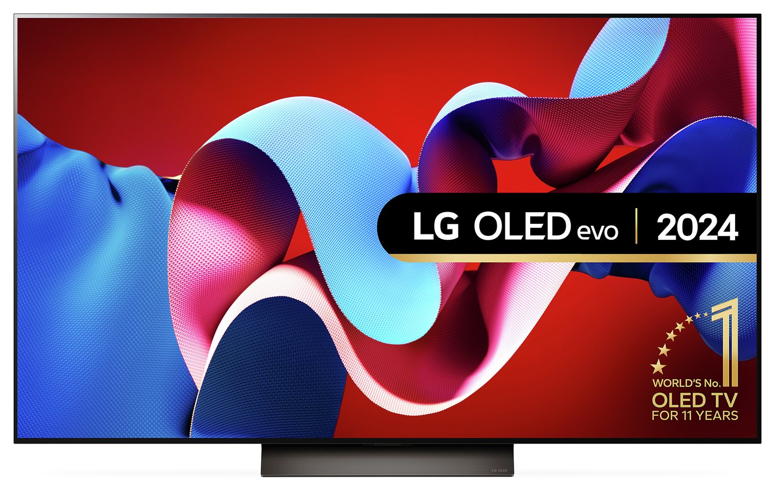 LG 77 Inch OLED77C44LA Smart 4K UHD HDR OLED TV