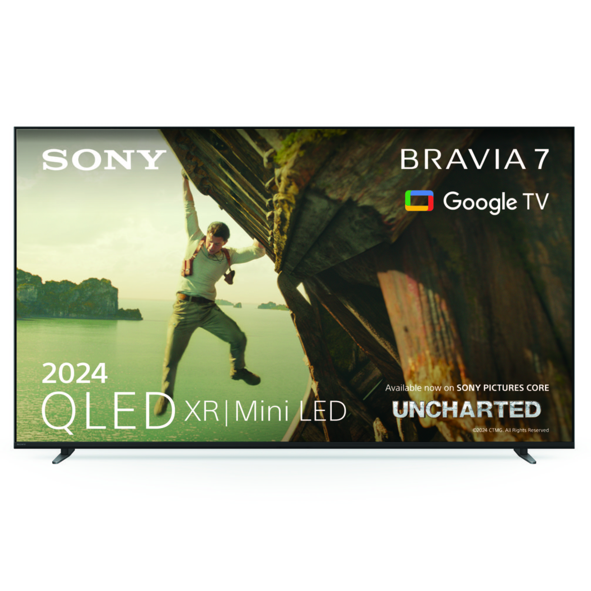 Sony 55 Inch K55XR70 BRAVIA 7 Smart 4K HDR QLED Freeview TV