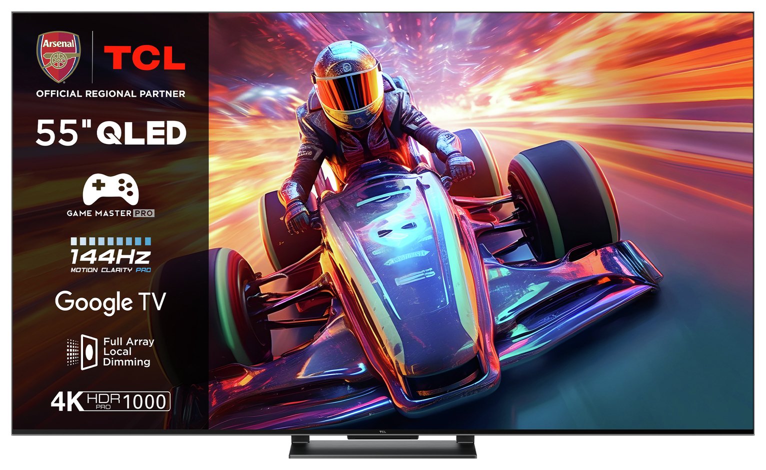 TCL 55 Inch 55C745K Smart 4K UHD HDR QLED TV