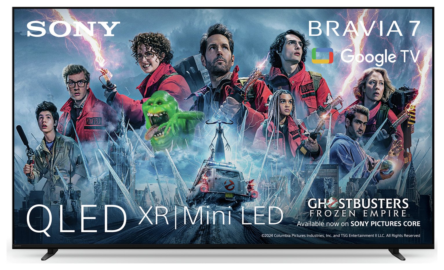 Sony 75 Inch K75XR70 BRAVIA 7 Smart 4K HDR QLED Freeview TV
