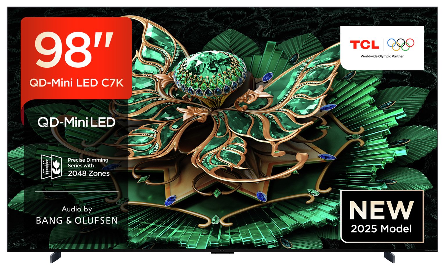 TCL 98 Inch 98C7K Smart 4K Ultra HD HDR QD-Mini LED TV