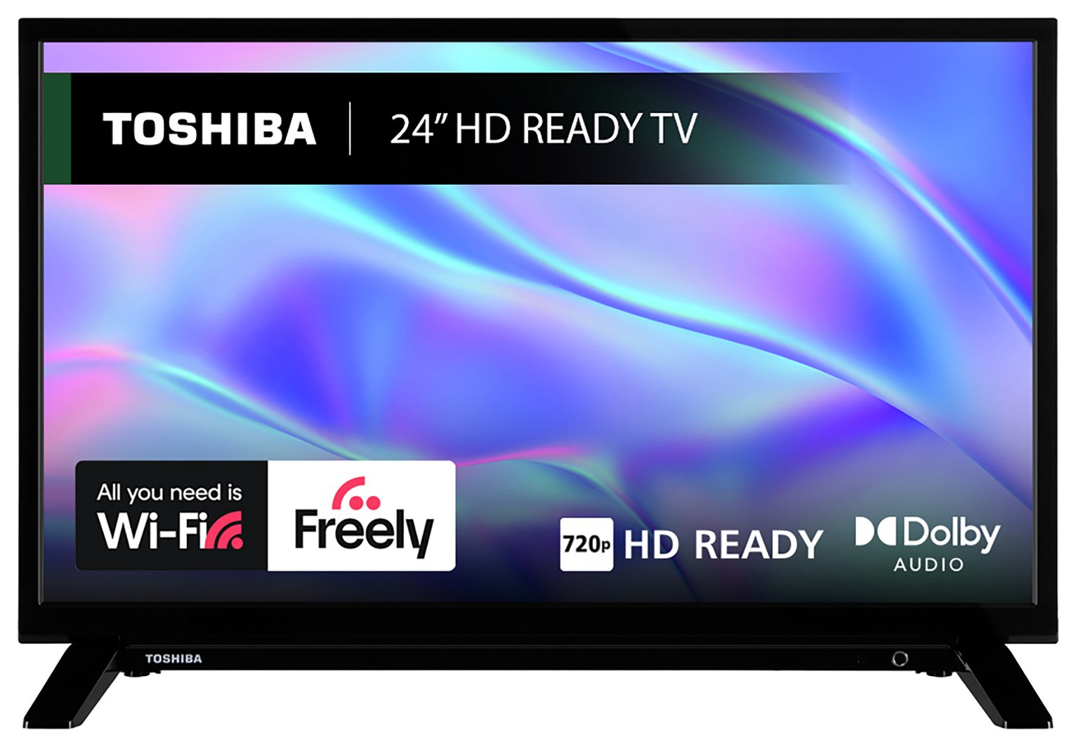 Toshiba 24 Inch 24WV2553DB Smart HD Ready HDR DLED Freely TV